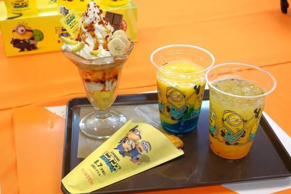 【サンマルクカフェ】ミニオンズコラボを全品実食！　編集部イチオシは「ご褒美確定」のバナナパフェ