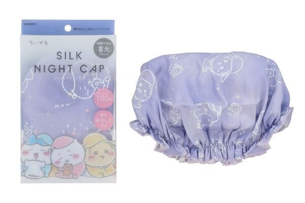 ヘアケア＆セットを全部ちいかわで！　粧美堂から「ちいかわ」コラボのナイトキャップやカーラーが登場