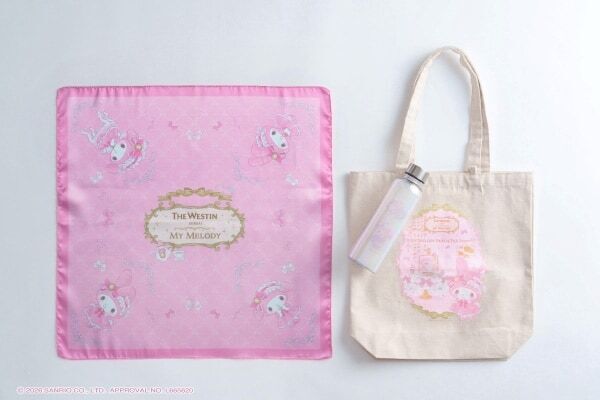【ウェスティンホテル仙台】マイメロディからの夏の贈り物。「My Melody Peach Tea Party」特別デザインのお出かけアイテム付きプラン登場