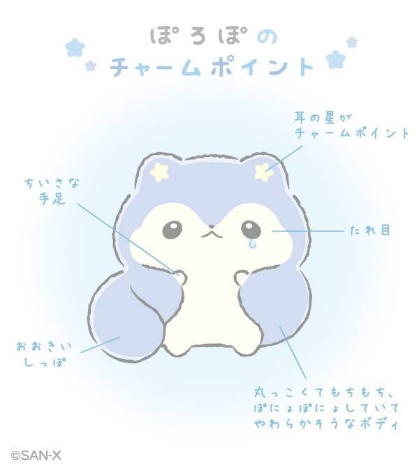 よなよな“ひとり反省会”で涙しちゃう。サンエックス新キャラ「よなよなぽろぽ」がデビュー！