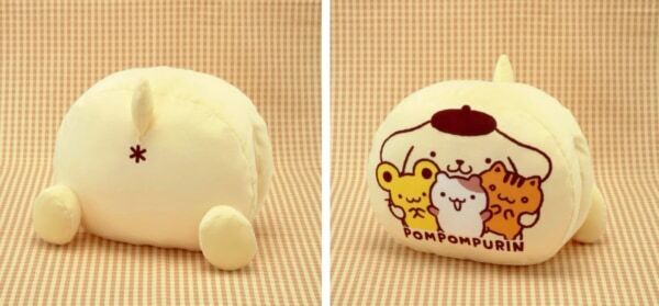 【ポムポムプリン】“おしり”がたまらない……!!　「ふわもちおしりクッション」が付録になった 『のんびりポムポム BOOK』予約開始