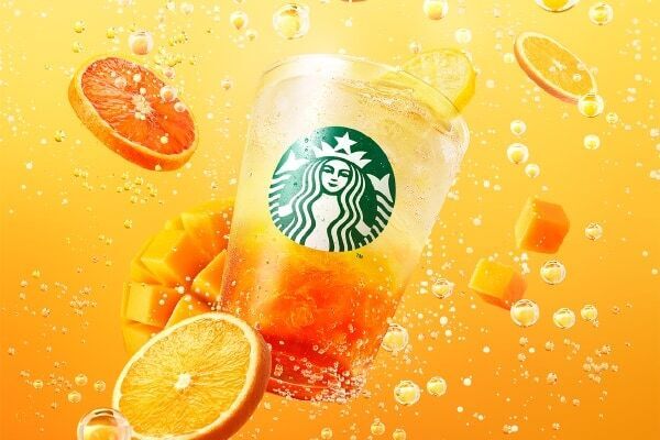 【スタバ新作】真夏の気分を盛り上げる！　オレンジとマンゴーのコクを“ぎゅぎゅっと”詰め込んだビバレッジ3種新発売
