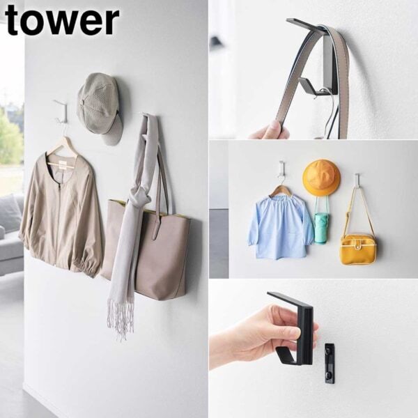 【山崎実業】せまい部屋をスリムで快適に！　トイレポットや10連ホルダー、ダブルフックなど新アイテム続々登場