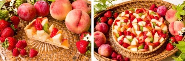 【キル フェ ボン】旬のフルーツたっぷり！　ネクタリン・イチジク・ブドウ、夏メニュー全27種を販売