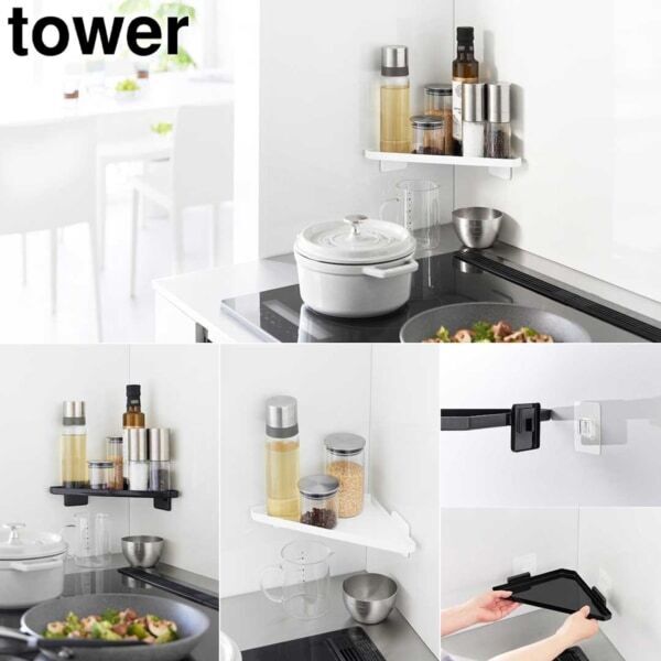 【山崎実業】人気の「tower」シリーズに、スタイリッシュで機能的な新アイテムが登場！