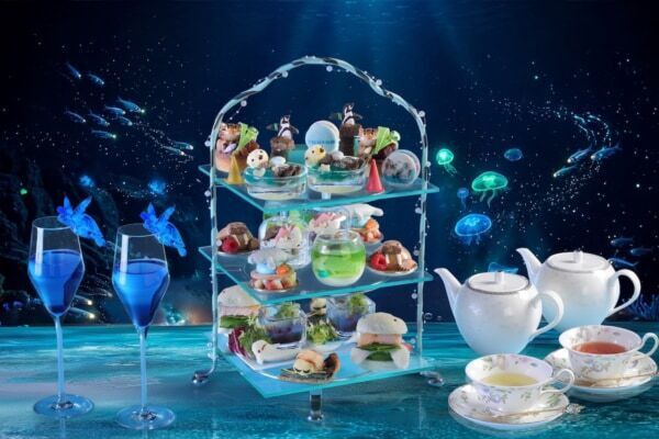 ラッコ＆ジュゴンのスイーツがかわいすぎ！　シェラトン都ホテル大阪、鳥羽水族館コラボのアフタヌーンティーを開催