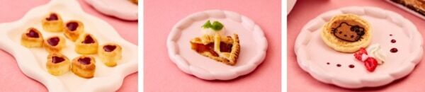 「リボン」モチーフがかわいい！ ハローキティとのコラボスイーツビュッフェを開催