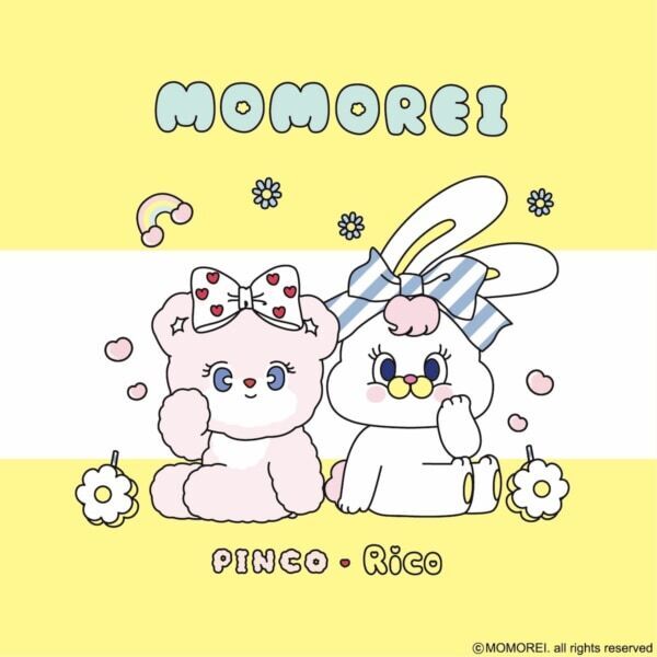 レトロラブリーな世界観がかわいい！　韓国発の人気キャラクター「MOMOREI」コラボコスメがPLAZAで発売中