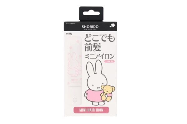 手のひらサイズで持ち運べる！　粧美堂「どこでも前髪ミニアイロン」にmiffy限定デザインが登場