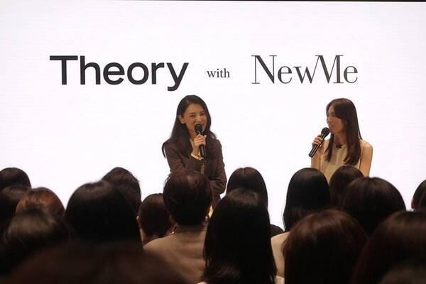 セオリーの服と共に「自分軸」のある人生を歩む。セオリー×申真衣さん×笹川友里さんがニュウマン高輪でトーク