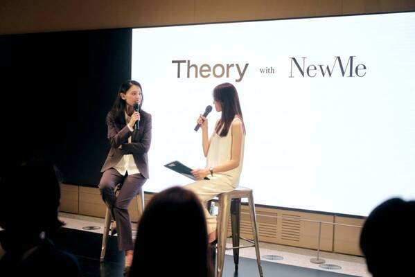 セオリーの服と共に「自分軸」のある人生を歩む。セオリー×申真衣さん×笹川友里さんがニュウマン高輪でトーク