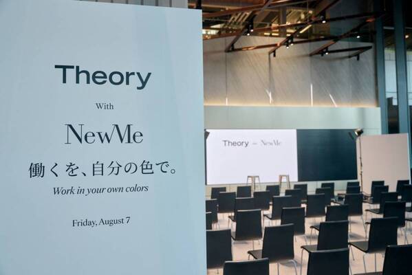 セオリーの服と共に「自分軸」のある人生を歩む。セオリー×申真衣さん×笹川友里さんがニュウマン高輪でトーク