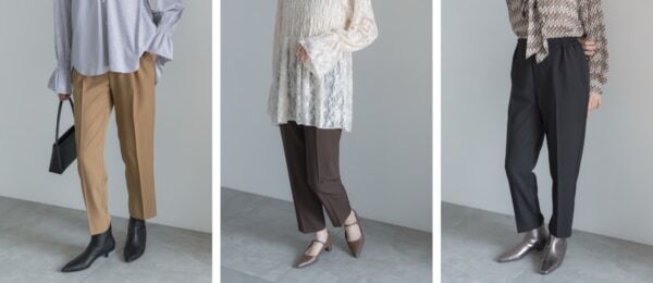 【Te chichi】シワを気にせず、いつでも美しい佇まい。美しさと快適さを追求した「美フォルムパンツ」が新登場