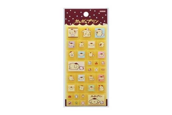 セブン‐イレブンでポムポムプリンコラボフェア開催！　プリンスイーツ＆ゆめかわタイルシールも登場