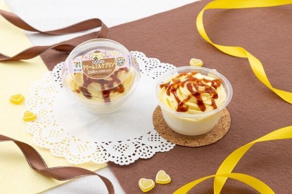 セブン‐イレブンでポムポムプリンコラボフェア開催！　プリンスイーツ＆ゆめかわタイルシールも登場