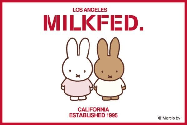 【MILKFED.】「ミッフィー」とのコラボアイテムを発売！　ミッフィーとメラニー、お揃いで並べれば可愛さも2倍