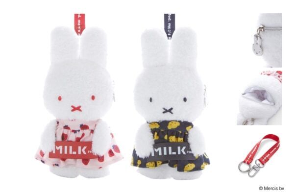 【MILKFED.】「ミッフィー」とのコラボアイテムを発売！　ミッフィーとメラニー、お揃いで並べれば可愛さも2倍