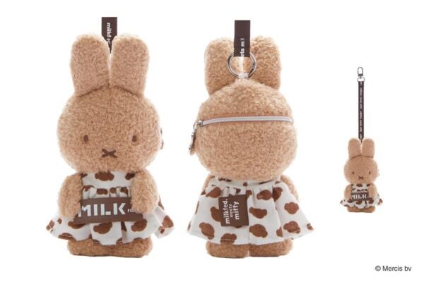 【MILKFED.】「ミッフィー」とのコラボアイテムを発売！　ミッフィーとメラニー、お揃いで並べれば可愛さも2倍