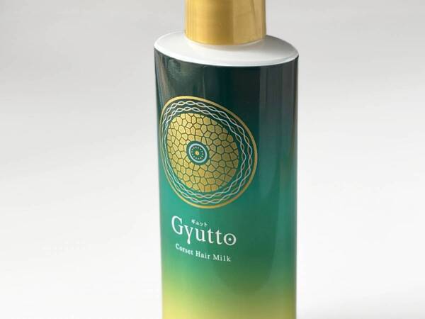湿気による髪のうねり・乾燥の広がりをまるっとケア。肌ラボ・極潤からヒントを得たGyutto「コルセットヘアミルク」