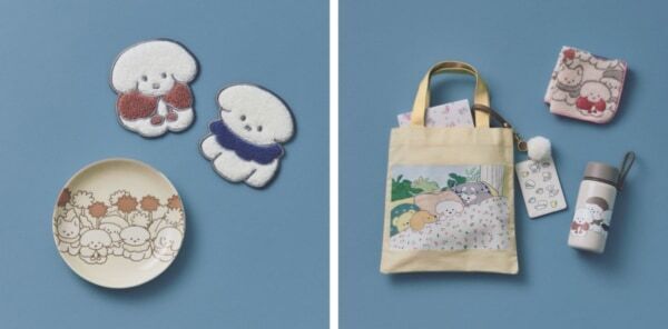 【てらおかなつみ×Afternoon Tea LIVING】コラボ第3弾！　愛らしい犬たちと、心あたたまる冬を。暮らしを彩る新コレクション発売