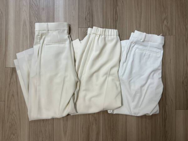 【徹底比較】低身長×骨ストはどれを買う？　人気３ブランドの“白ワイドパンツ”を履き比べ＆レビュー