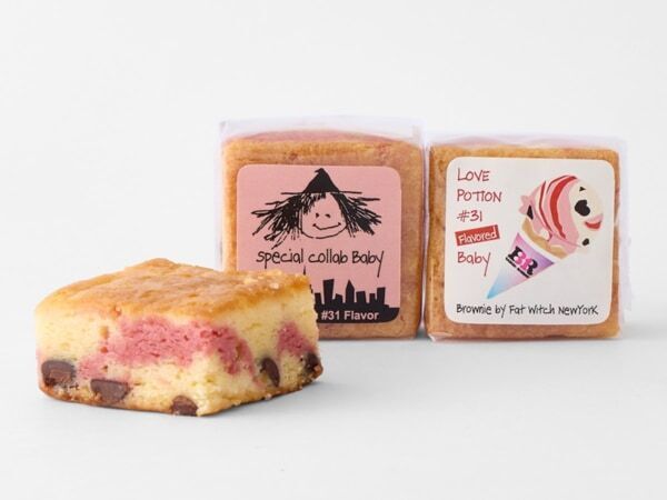 「サーティワン アイスクリーム」のフレーバーがブラウニーに!?　NY発ブラウニー専門店「Fat Witch New York」からコラボブラウニーセットが誕生