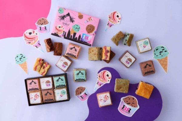 「サーティワン アイスクリーム」のフレーバーがブラウニーに!?　NY発ブラウニー専門店「Fat Witch New York」からコラボブラウニーセットが誕生