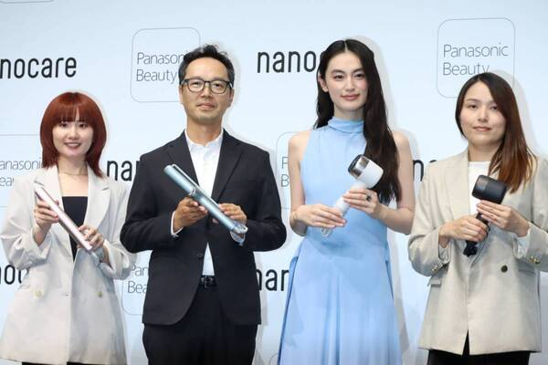 速乾も、きれいな髪色もあきらめない！　パナソニック「ナノケア」新ドライヤー＆ヘアアイロンに八木莉可子も感動