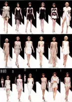 ZIN KATO2013春夏コレクションは、細かなディテールの美しいドレススタイルを披露
