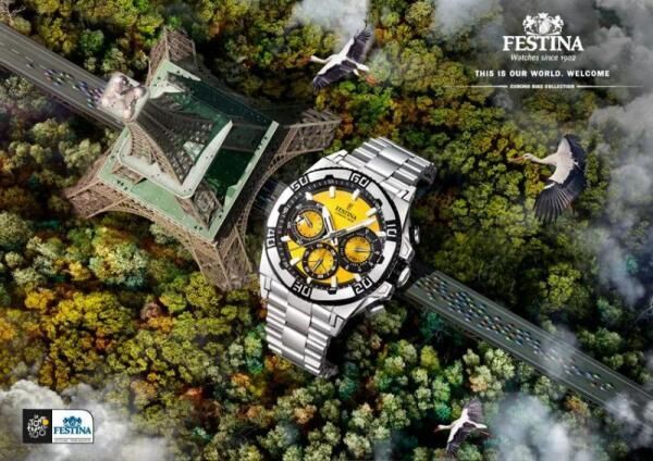 ツール・ド・フランスオフィシャルスポンサー、スイスの腕時計ブランド「フェスティナ」日本上陸