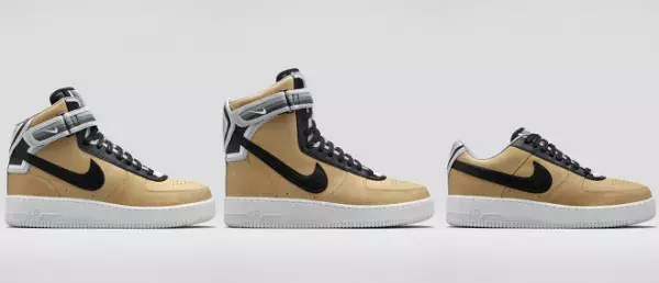 NikeLabはリカルド・ティッシとのコラボコレクション3部作の最後となるベージュの『Nike + R.T. Air Force 1』を発表