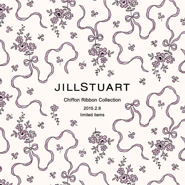 ジルスチュアート Jill Stuart からスウィートシーズンに向けたふんわりやさしいコレクション Chiffon Ribbon Collection が登場 14年12月1日 ウーマンエキサイト 1 3