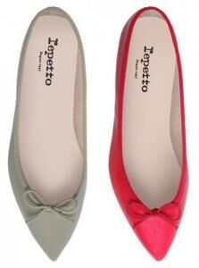 「レペット(Repetto)」初のポインテッドトゥフラットバレリーナシューズとラバーソールモデルが登場