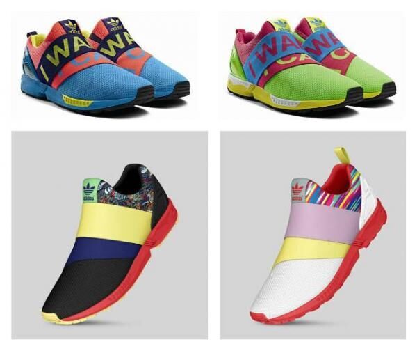 アディダス オリジナルスから新作の Zx Flux Slip On カスタマイズシューズサービス Mi Zx Flux Slip On が新登場 15年4月13日 ウーマンエキサイト 1 3