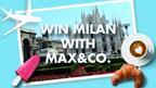 マックスアンド コー(MAX&Co.)が日本公式サイト&FaceBookオープン記念に、ミラノ旅行などのプレゼントがあたるキャンペーンを実施