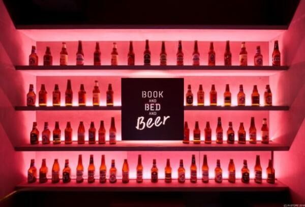 ビールも飲める、泊まれる本屋「BOOK AND BED TOKYO 京都店」が祇園にオープン