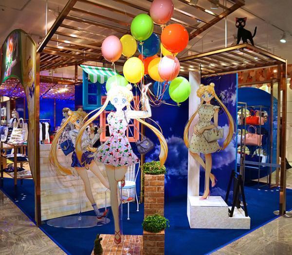 アナスイとセーラームーンがコラボ。伊勢丹新宿でポップアップイベント開催