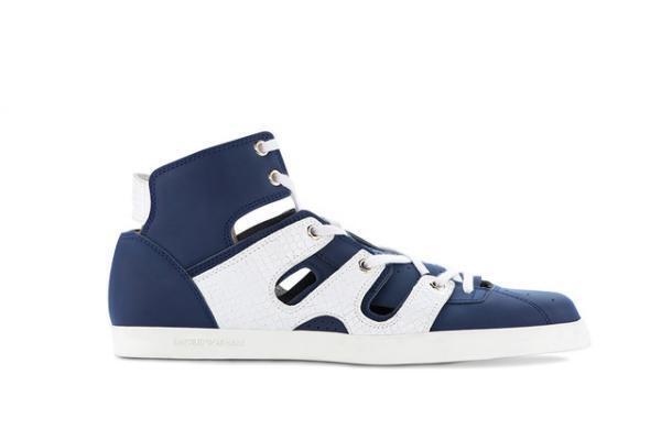 グラディエーター風で軽やか。エンポリオアルマーニのハイカットスニーカー【Today's item】