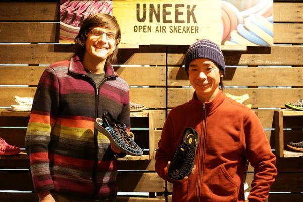 2本の紐で作られた22世紀最新型スニーカー「UNEEK」、開発者が製作苦労語る