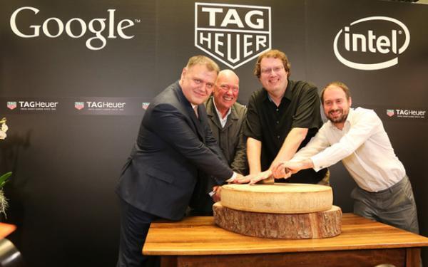 タグ・ホイヤー、グーグル、インテルがスマートウォッチ開発でパートパーシップを締結