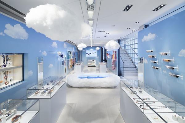 エルメス銀座店で空中散歩！雲のお菓子をサービス!?