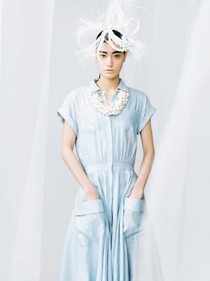 聖なる大麻布「麻世妙」でヨウジ、ミナ、mame、ケイタら伊勢丹限定アイテムを披露