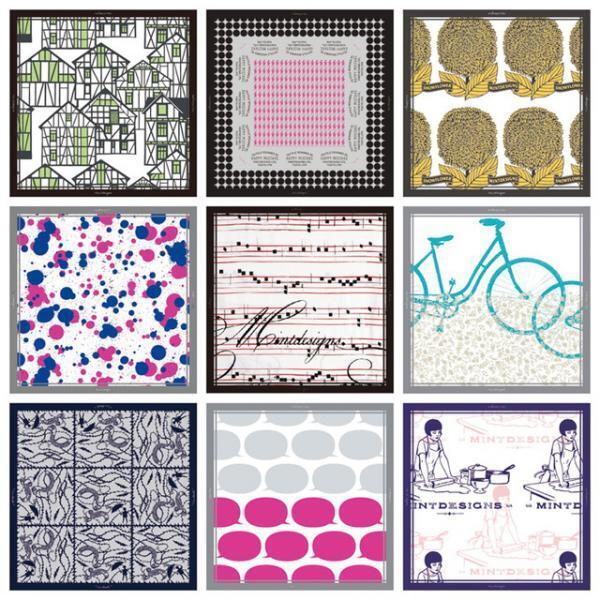 ミントデザインズの全シーズンを収めた初の作品集。アーカイブ柄スカーフ等も発売