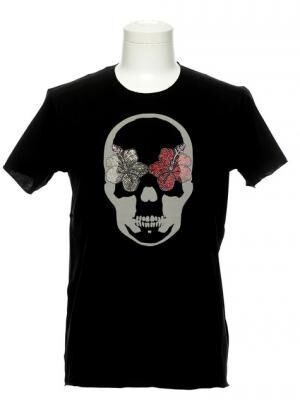 「SKULL WITH CRYSTAL HIBISCUS EYES」（16万円）
