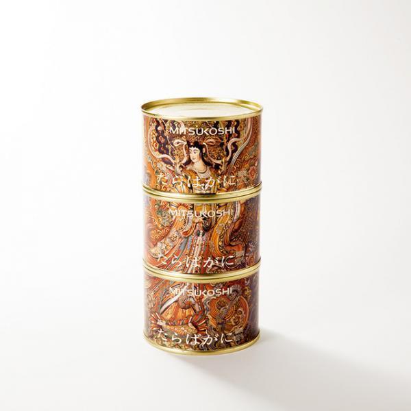 日本橋三越天女像の55歳記念、カニ缶や純金小判など限定アイテム登場