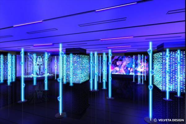 グッチ、スプツニ子！による「光るシルク」のアート展、ブランドのアイコン「フローラ」の未来を考える