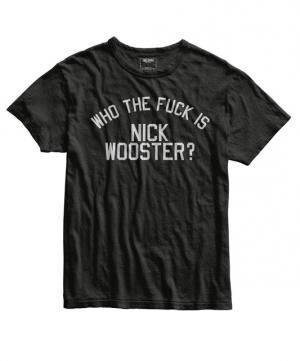 イベントのために特別にデザインされた「ニック・ウースターTシャツ」（9,000円）
