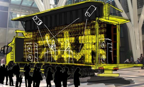 ライゾマ齋藤が人格インプットしたトラック、六本木アートナイト2015プログラム公開