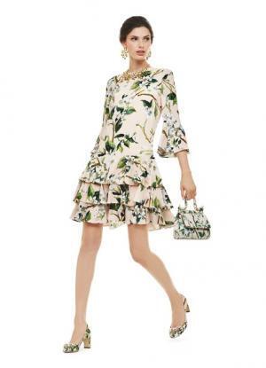 ドルチェ＆ガッバーナ初の日本限定品。シチリアの春を彩る花々のドレス、靴、バッグなど