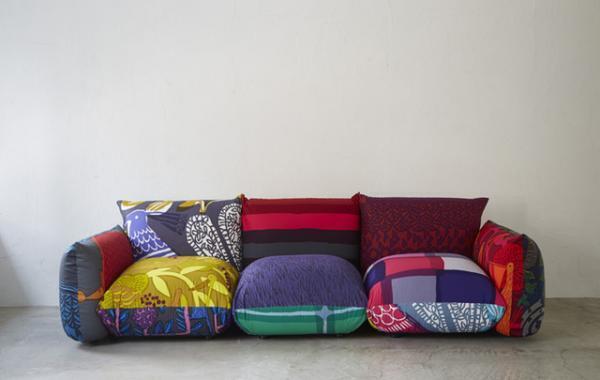 マリメッコも手がける鈴木マサル、傑作ソファー「マレンコ」をカラフルに